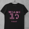 Tričko Messi Miami Goat 10 - čierne