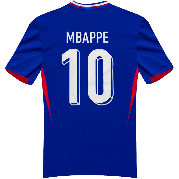 Dětský dres Mbappe Francie 2024 replika - Image 2