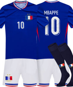 Detský dres Mbappe Francúzsko 2024 - komplet sada