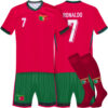 Detský dres Ronaldo Portugalsko 2024 - celá sada so štucňami