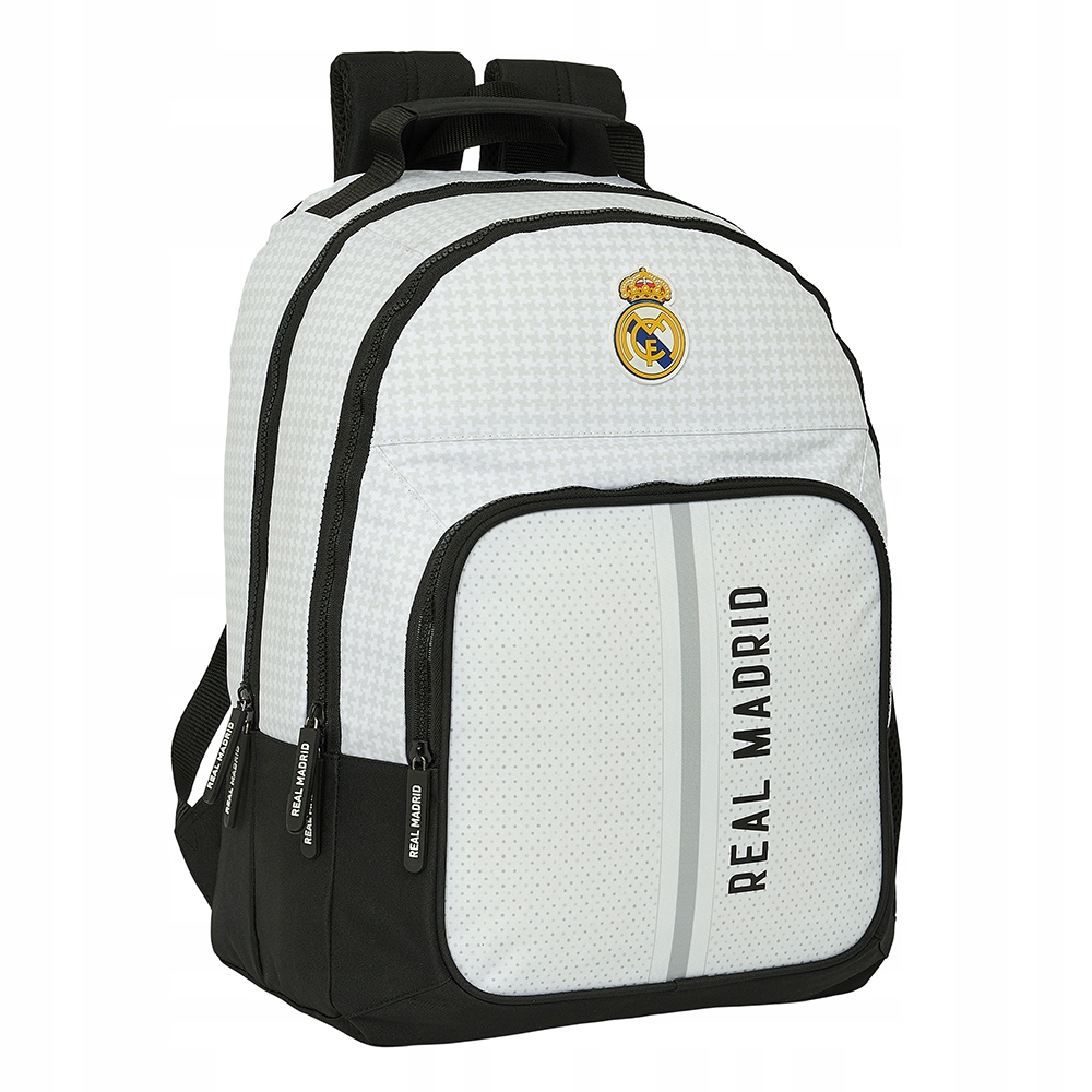 Batoh Real Madrid bílý s logem 42 cm