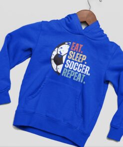 Mikina Eat-Sleep-Soccer-Repeat