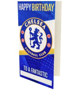 Chelsea FC narodeninové blahoželanie s nálepkami