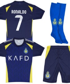detsky dres ronaldo al nassr 2025 26 vonkajsi replika komplet