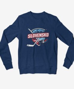 mikina slovensko hokejky tmavomodra