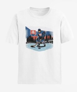 tricko slovensko hokejista biela