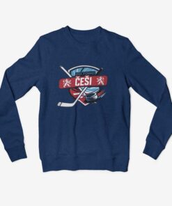 mikina cesi hokejky tmave modra