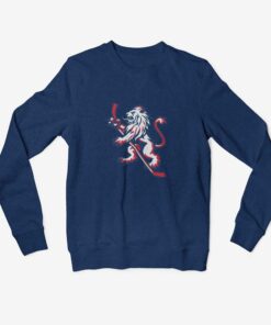 mikina cesky lev tmave modra